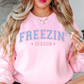 Freezin' Season Sweatshirt | Frosty Chic Collection | Unique Gifts for Family Friends