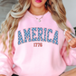 America 1776 Sweatshirt | Stars and Stripes Collection | Unique Gifts for Family and Friends