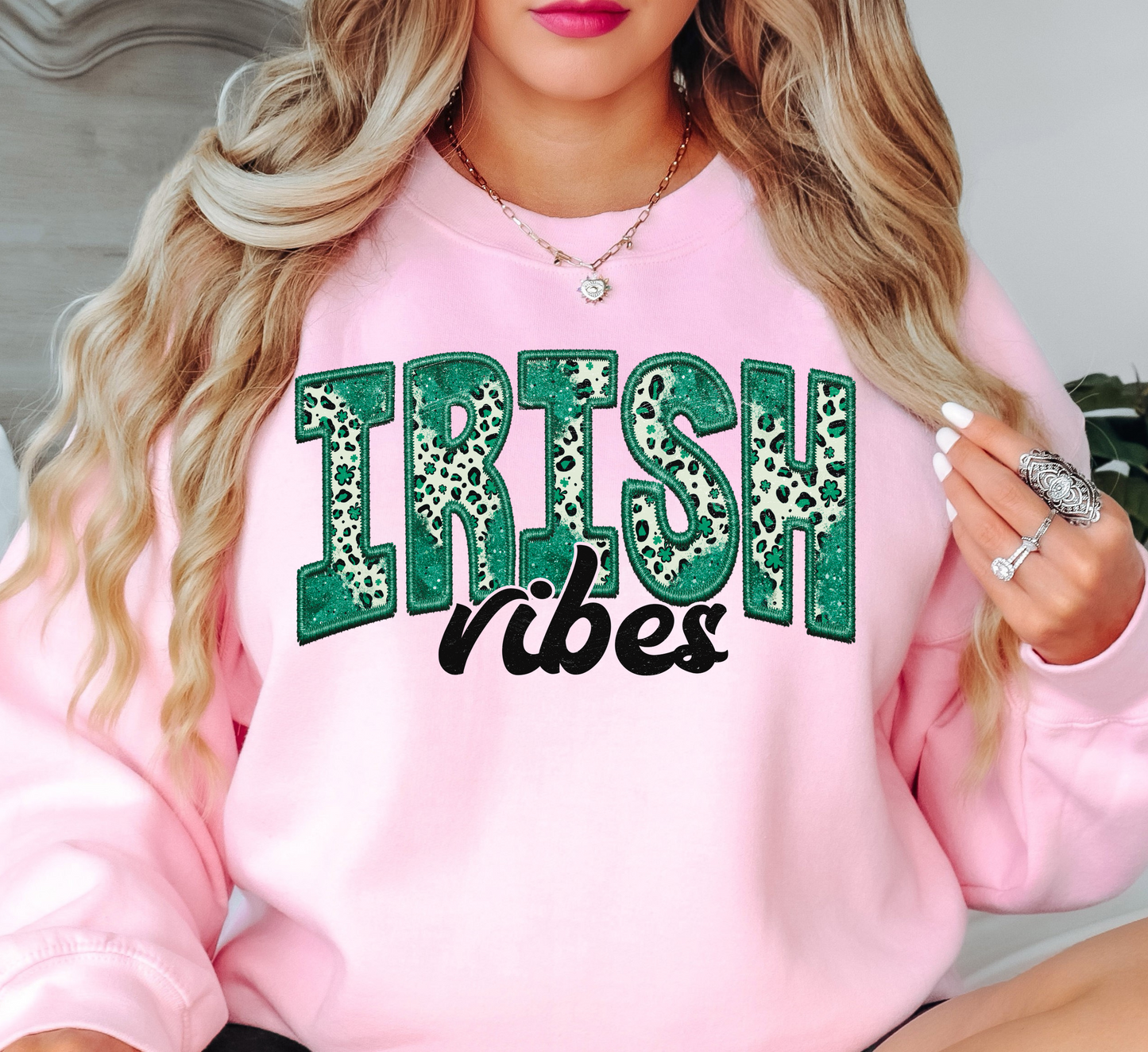 Irish Vibes Sweatshirt | Feeling Lucky Collection | Unique Gifts for Family Friends