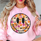 Cutie Ghost Smiley Sweatshirt | Boo-tiful Vibes Collection | Unique Gifts for Family Friends