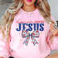 America Needs Jesus Sweatshirt | Stars and Stripes Collection | Unique Gifts for Family and Friends