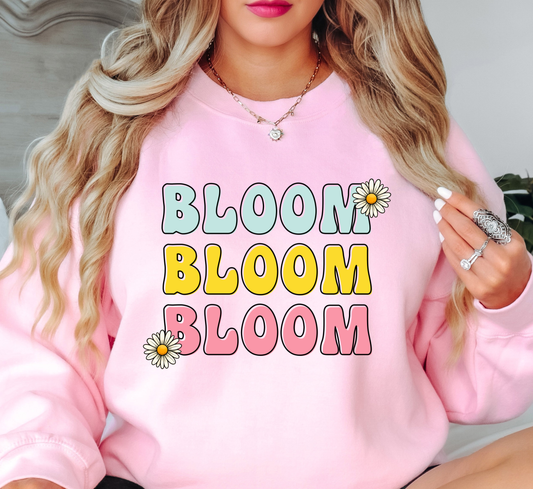 Bloom Bloom Sweatshirt | Spring Fling Collection | Unique Gifts for Family Friends