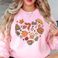 Fall Doodle Heart Sweatshirt | Falling For You Collection | Unique Gifts for Family Friends