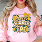 Sweet Summer Time Sweatshirt | Beach Breeze Collection | Unique Gifts for Family Friends