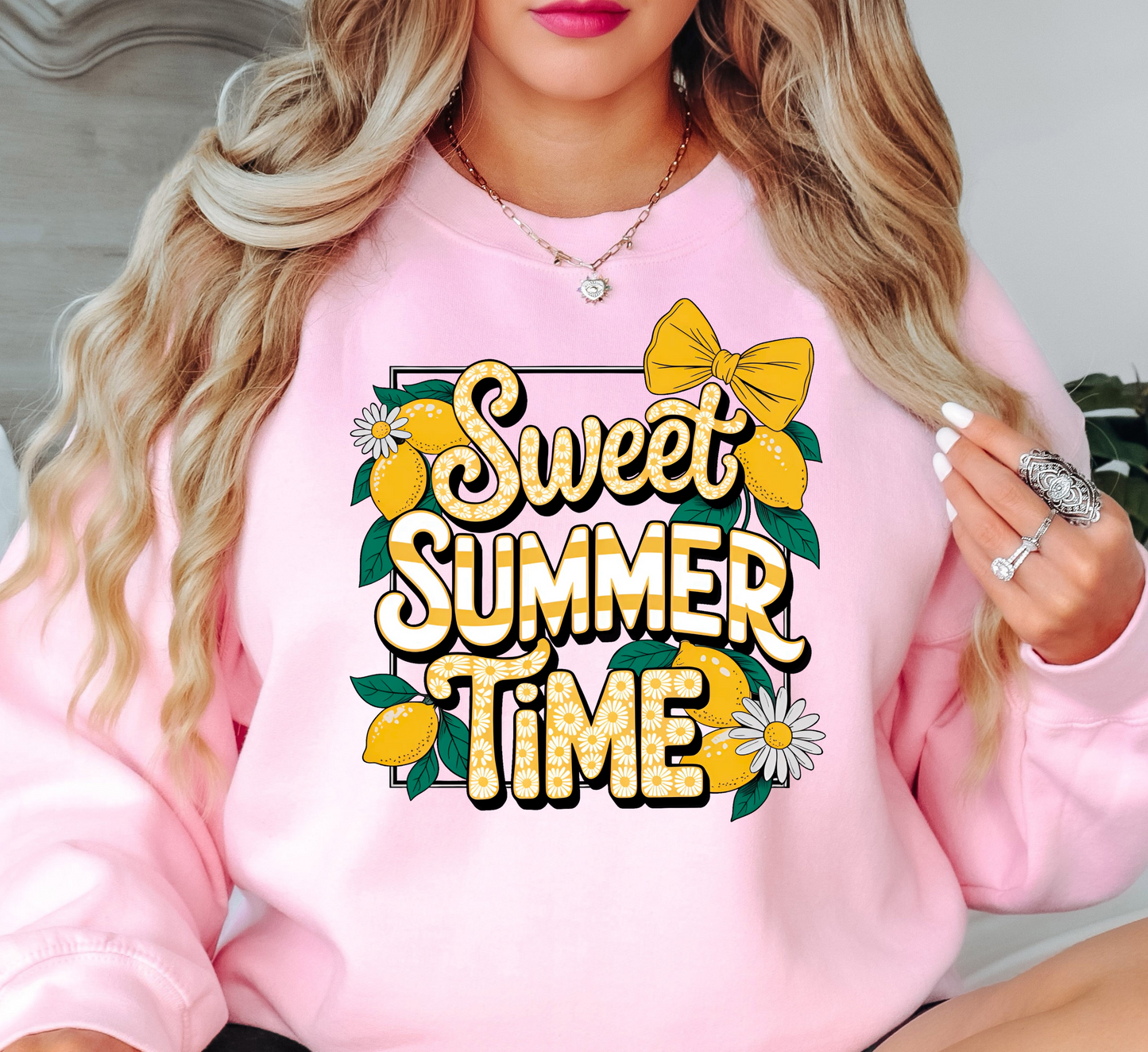 Sweet Summer Time Sweatshirt | Beach Breeze Collection | Unique Gifts for Family Friends