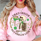 Dead Inside But Feelin Lucky Sweatshirt | Feeling Lucky Collection | Unique Gifts for Family Friends