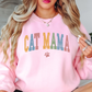Cat Mama Sweatshirt | Pawsitive Vibes Collection | Unique Gifts for Family and Friends