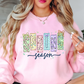 Preppy Spring Season Sweatshirt | Spring Fling Collection | Unique Gifts for Family Friends