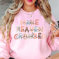 Make Heaven Crowded Sweatshirt | Walk By Faith Collection | Unique Gifts for Family and Friends