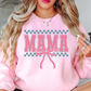 Checkered Mama Bow Sweatshirt | Mama Mode Activated Collection | Unique Gifts for Family Friends