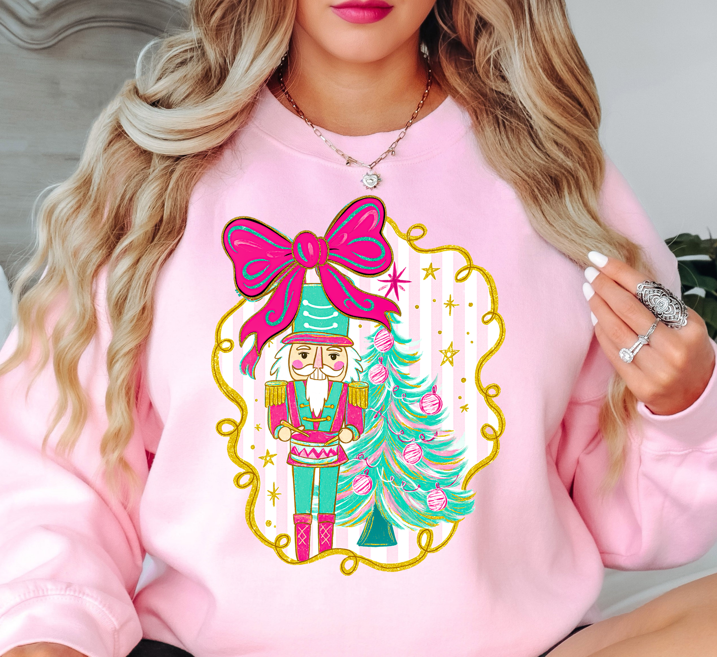 Colorful Nutcracker Sweatshirt | Tis The Season Collection | Unique Gifts for Family Friends