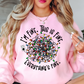 Xmas Lights I'm Fine Sweatshirt | Tis The Season Collection | Unique Gifts for Family Friends