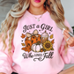 Just A Girl Who Loves Fall Sweatshirt | Falling For You Collection | Unique Gifts for Family Friends