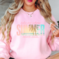 Summer Never Ends Sweatshirt | Beach Breeze Collection | Unique Gifts for Family Friends