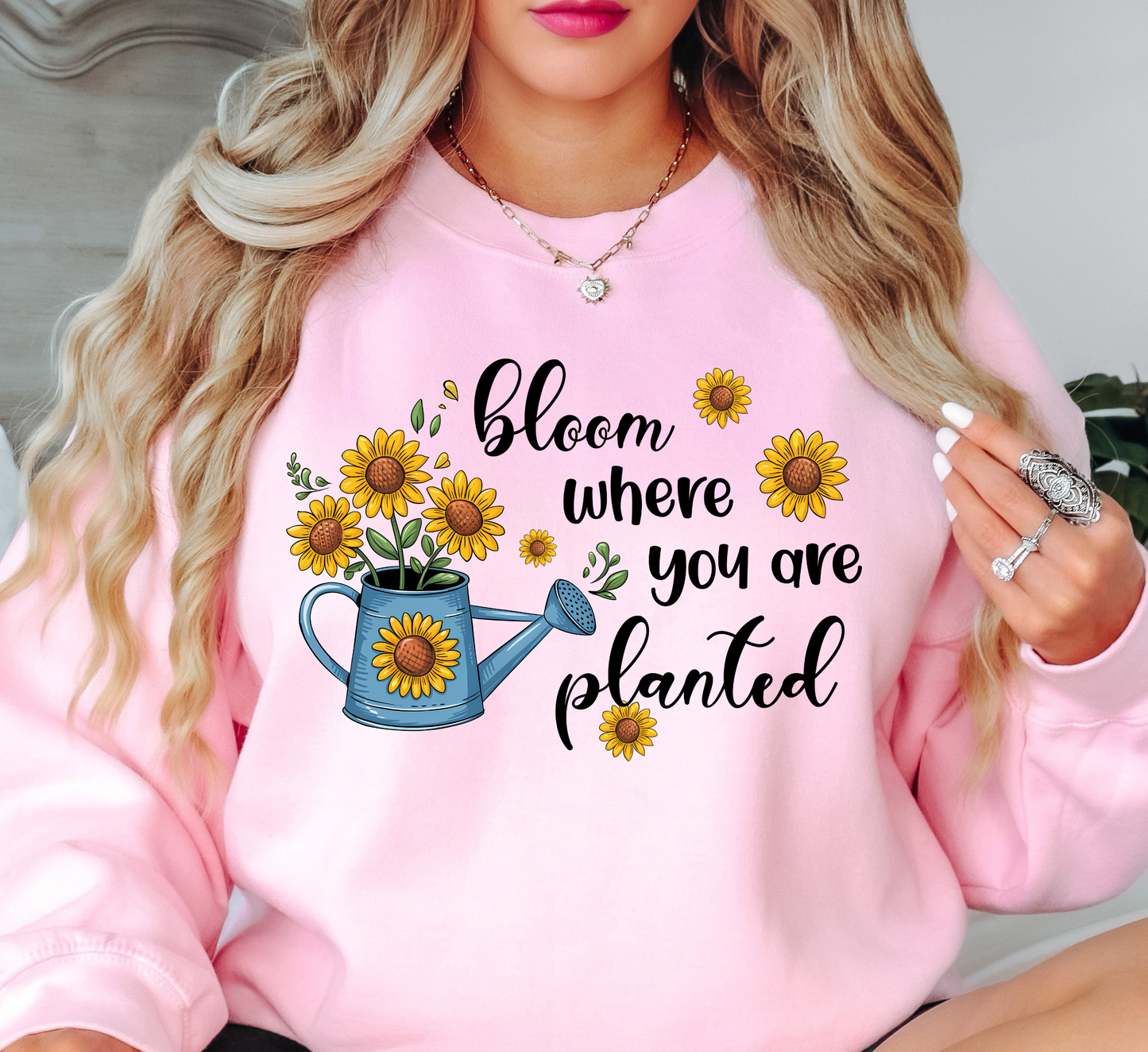 Bloom Where Planted Sweatshirt | Spring Fling Collection | Unique Gifts for Family Friends