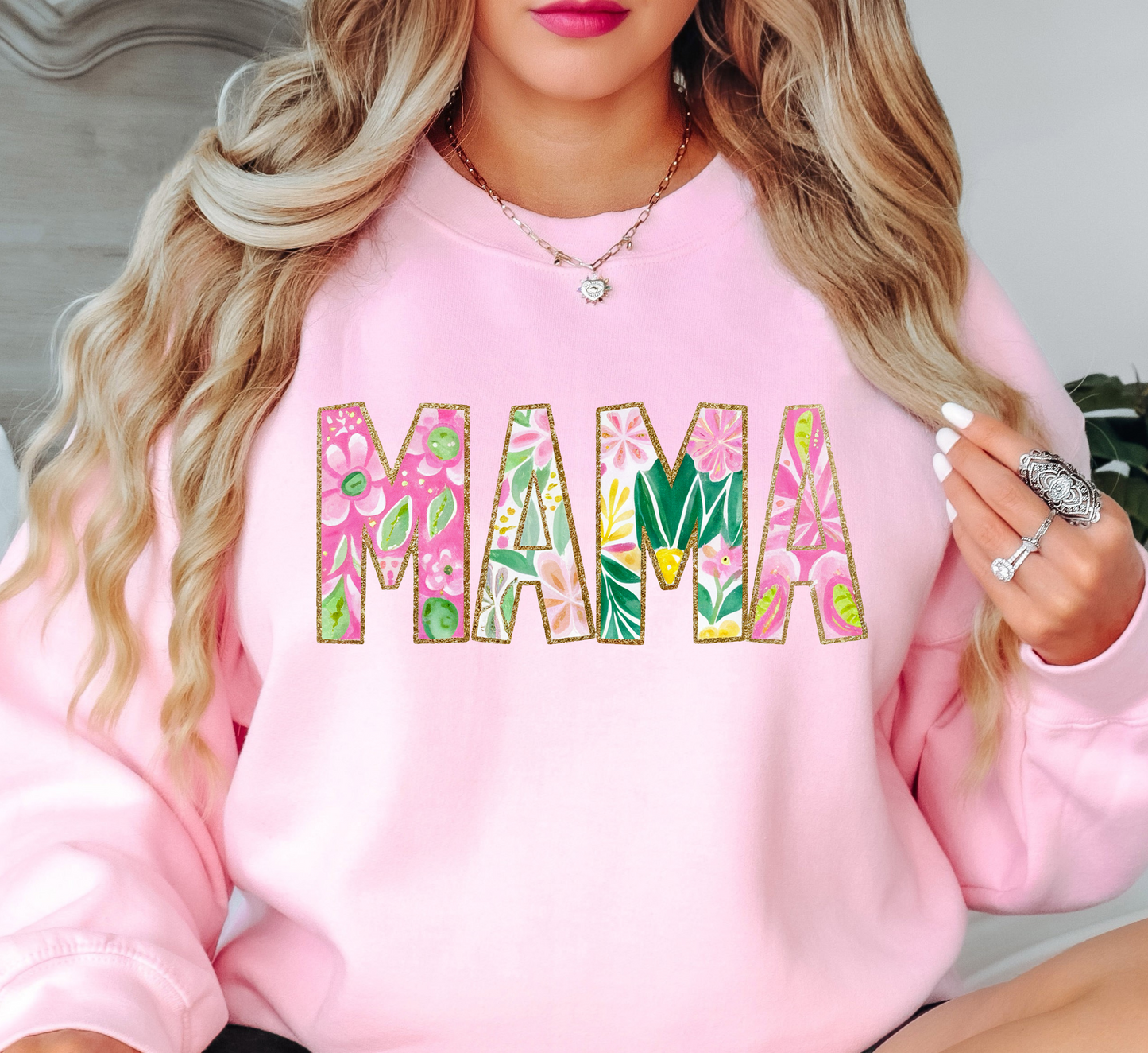 Summer Vibes Mama Sweatshirt | Mama Mode Activated Collection | Unique Gifts for Family Friends