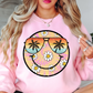 Spring Boom Smiley Sweatshirt | Spring Fling Collection | Unique Gifts for Family Friends