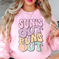 Suns Out Buns Out Sweatshirt | Beach Breeze Collection | Unique Gifts for Family Friends