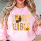 Spooky Vibes Preppy Sweatshirt | Boo-tiful Vibes Collection | Unique Gifts for Family Friends