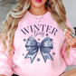 Winter Girly Sweatshirt | Frosty Chic Collection | Unique Gifts for Family Friends