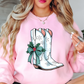 Western Winter Sweatshirt | Frosty Chic Collection | Unique Gifts for Family Friends