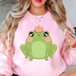Spring Frog Sweatshirt | Spring Fling Collection | Unique Gifts for Family Friends