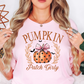 Pumpkin Patch Girly Tee | Boo-tiful Vibes Collection | Unisex Pre-Shrunk T-Shirt
