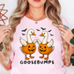 Spooky Goosebumps Tee | Boo-tiful Vibes Collection | Unisex Pre-Shrunk T-Shirt