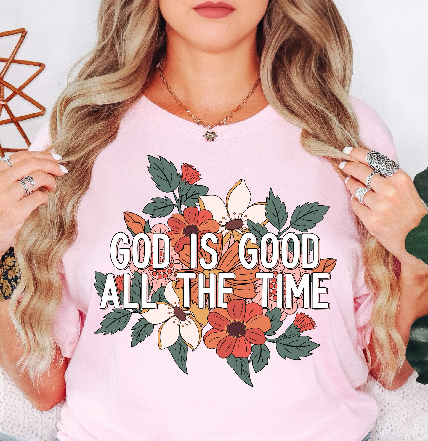 God Is Good All The Time Tee | Walk By Faith Collection | Unisex Pre-Shrunk T-Shirt