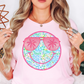 Leopard Beach Smiley Tee | Beach Breeze Collection | Unisex Pre-Shrunk T-Shirt