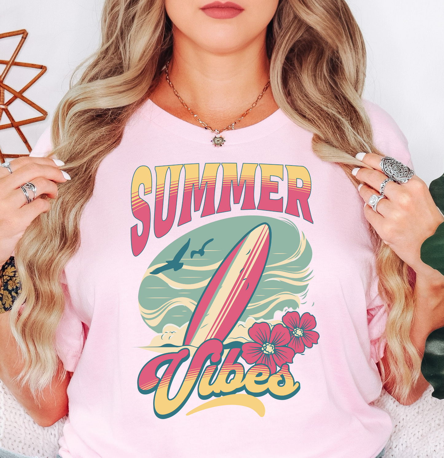 Summer Vibes Tee | Beach Breeze Collection | Unisex Pre-Shrunk T-Shirt