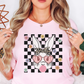 Bandana Glasses Bubblegum Tee | Hoppin' Into Spring Collection | Unisex Pre-Shrunk T-Shirt