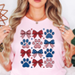 USA Paw Prints Tee | Pawsitive Vibes Collection | Unisex Pre-Shrunk T-Shirt