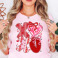 XoXo Preppy Love Tee | XoXo Love Collection | Unisex Pre-Shrunk T-Shirt