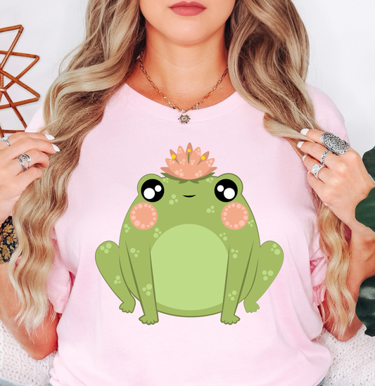 Spring Frog Tee | Spring Fling Collection | Unisex Pre-Shrunk T-Shirt