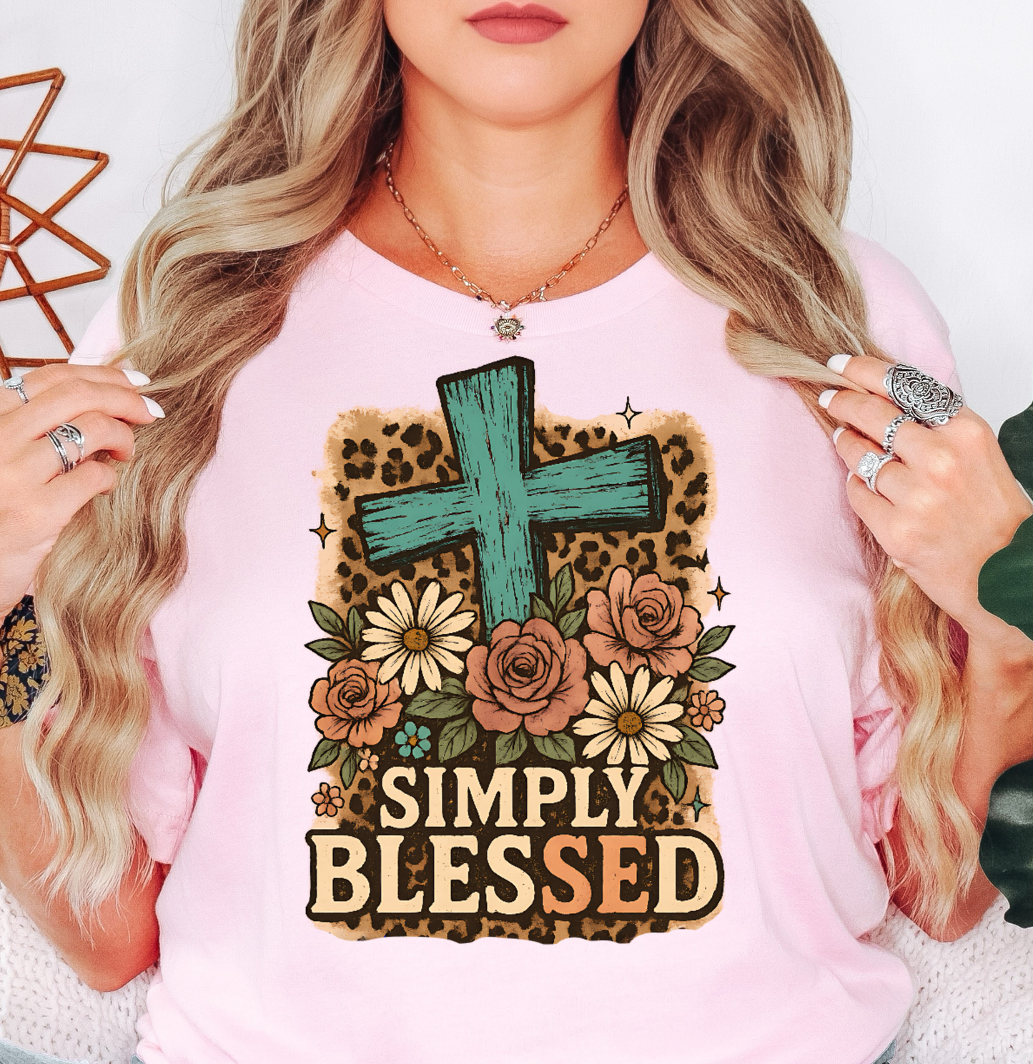 Simply Blessed Tee | Walk By Faith Collection | Unisex Pre-Shrunk T-Shirt