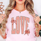 Retro Checkered Love Tee | XoXo Love Collection | Unisex Pre-Shrunk T-Shirt