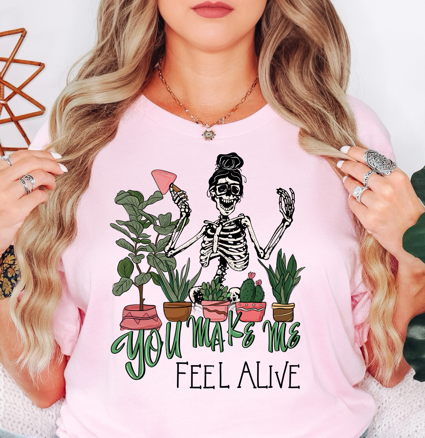 Feel Alive Plants Tee | Spring Fling Collection | Unisex Pre-Shrunk T-Shirt