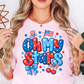 Oh My Stars Tee | Stars and Stripes Collection | Unisex Pre-Shrunk T-Shirt