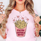 Fries Before Guys Tee | XoXo Love Collection | Unisex Pre-Shrunk T-Shirt