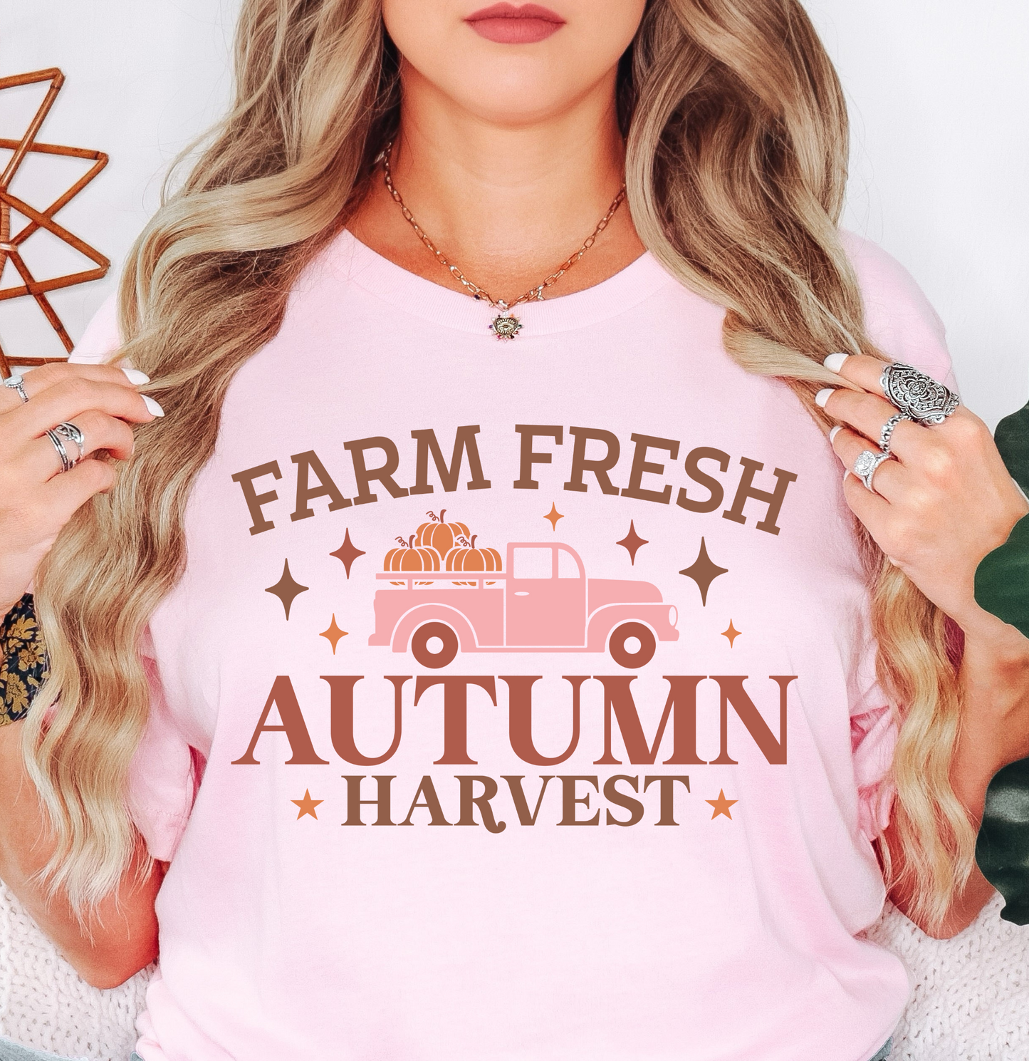 Farm Fresh Autumn Harvest Tee | Falling For You Collection | Unisex Pre-Shrunk T-Shirt