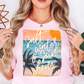 Saltwater And Sunshine Tee | Beach Breeze Collection | Unisex Pre-Shrunk T-Shirt