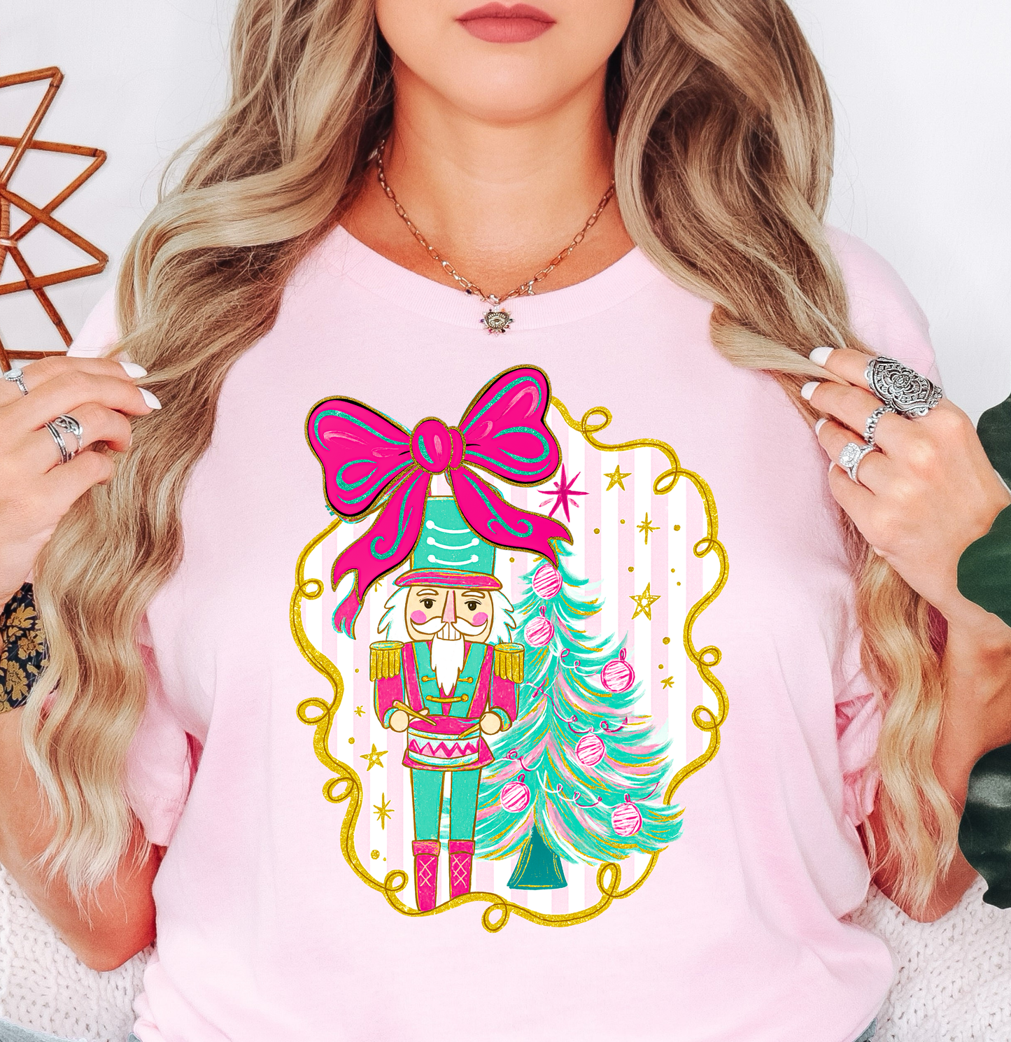 Colorful Nutcracker Tee | Tis The Season Collection | Unisex Pre-Shrunk T-Shirt