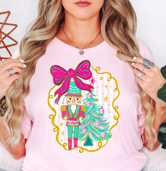 Colorful Nutcracker Tee | Tis The Season Collection | Unisex Pre-Shrunk T-Shirt