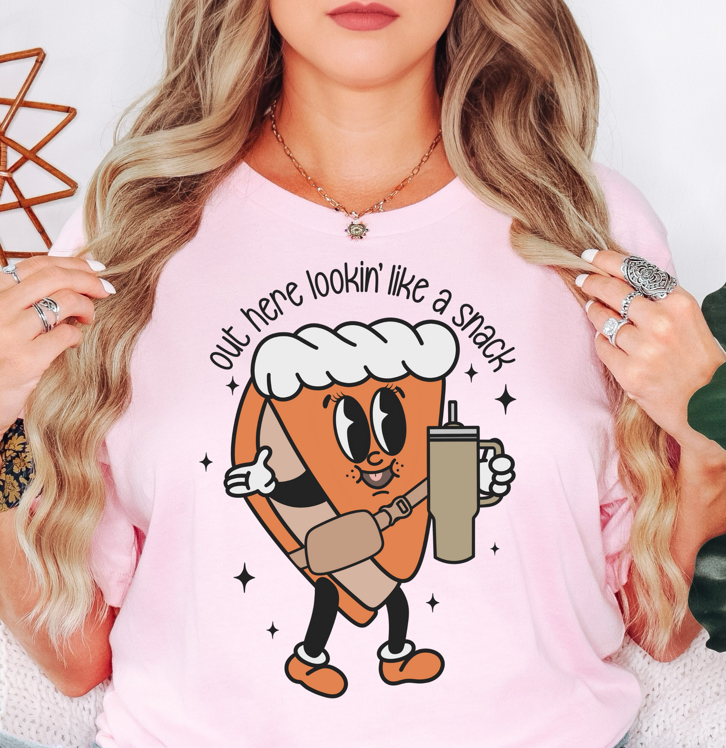 Out Here Lookin Like A Snack Pie Tee | Harvest Joy Collection | Unisex Pre-Shrunk T-Shirt