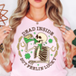 Dead Inside But Feelin Lucky Tee | Feeling Lucky Collection | Unisex Pre-Shrunk T-Shirt