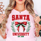 Santa University Tee | Tis The Season Collection | Unisex Pre-Shrunk T-Shirt