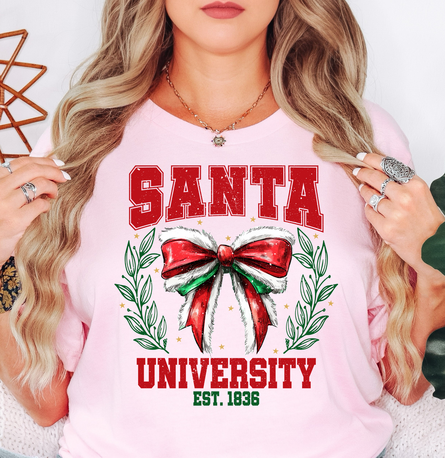 Santa University Tee | Tis The Season Collection | Unisex Pre-Shrunk T-Shirt