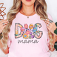 Colorful Dog Mama Tee | Pawsitive Vibes Collection | Unisex Pre-Shrunk T-Shirt