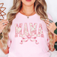 Vintage Floral Mama Bow Tee | Mama Mode Activated Collection | Unisex Pre-Shrunk T-Shirt